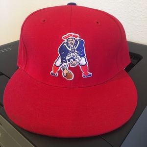 RARE New England Patriots Hat Mitchell Ness 7 3/8